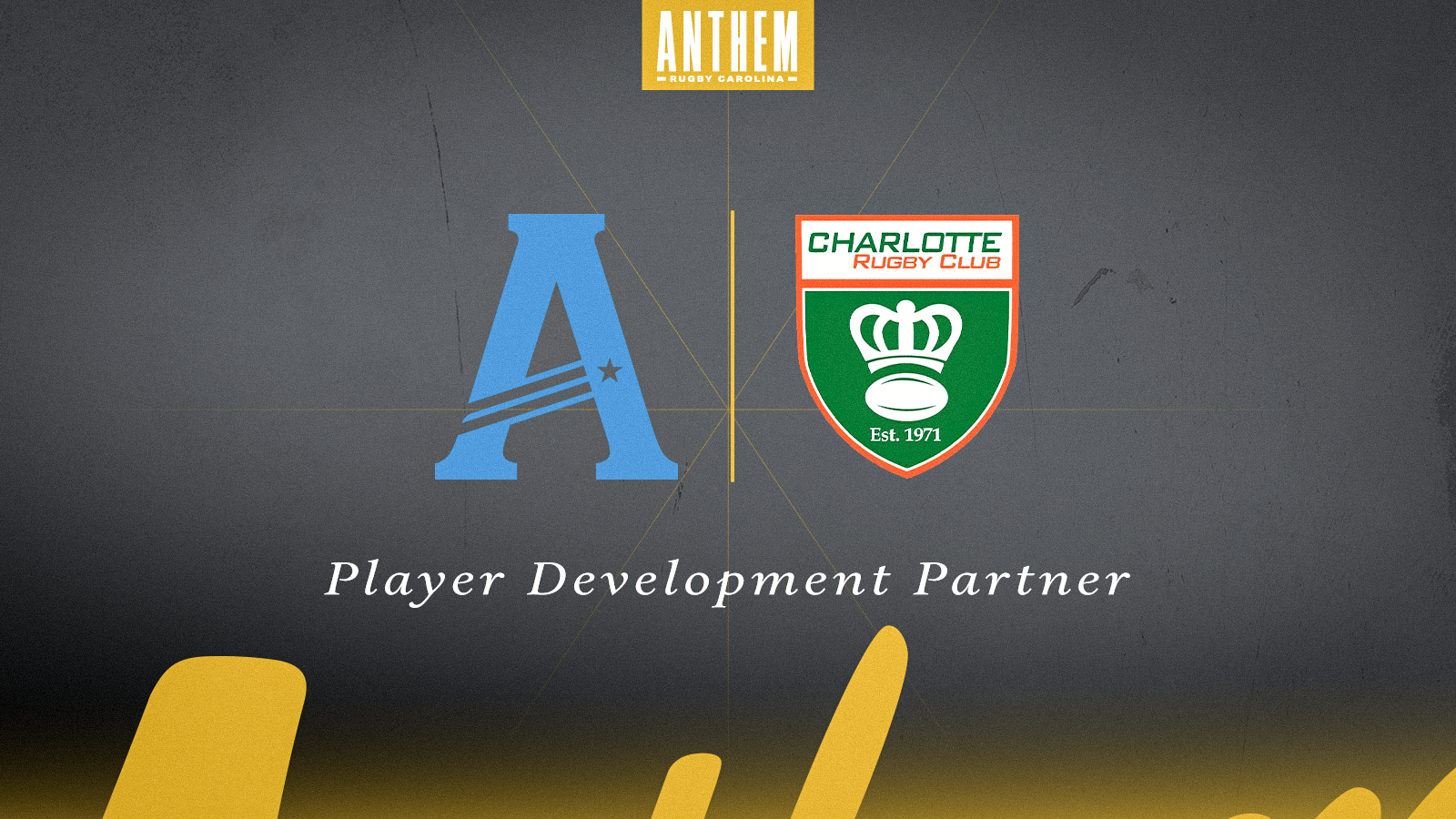 Charlotte Rugby Club and Anthem Rugby Carolina Announce Strategic Partnership to Elevate Player Development