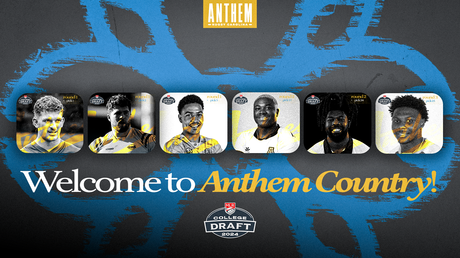 Anthem RC Acquires Six Players in 2024 MLR Draft